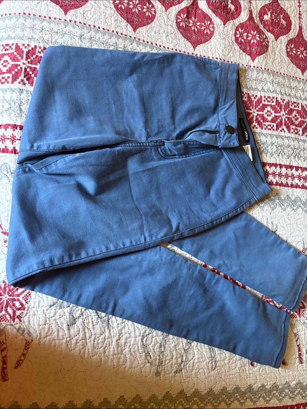 Fashion Nova Light Blue Women's Jeggings - Slim Fit